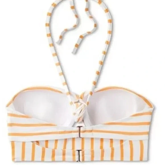Striped Halter Bikini Top - Picture 3 of 3